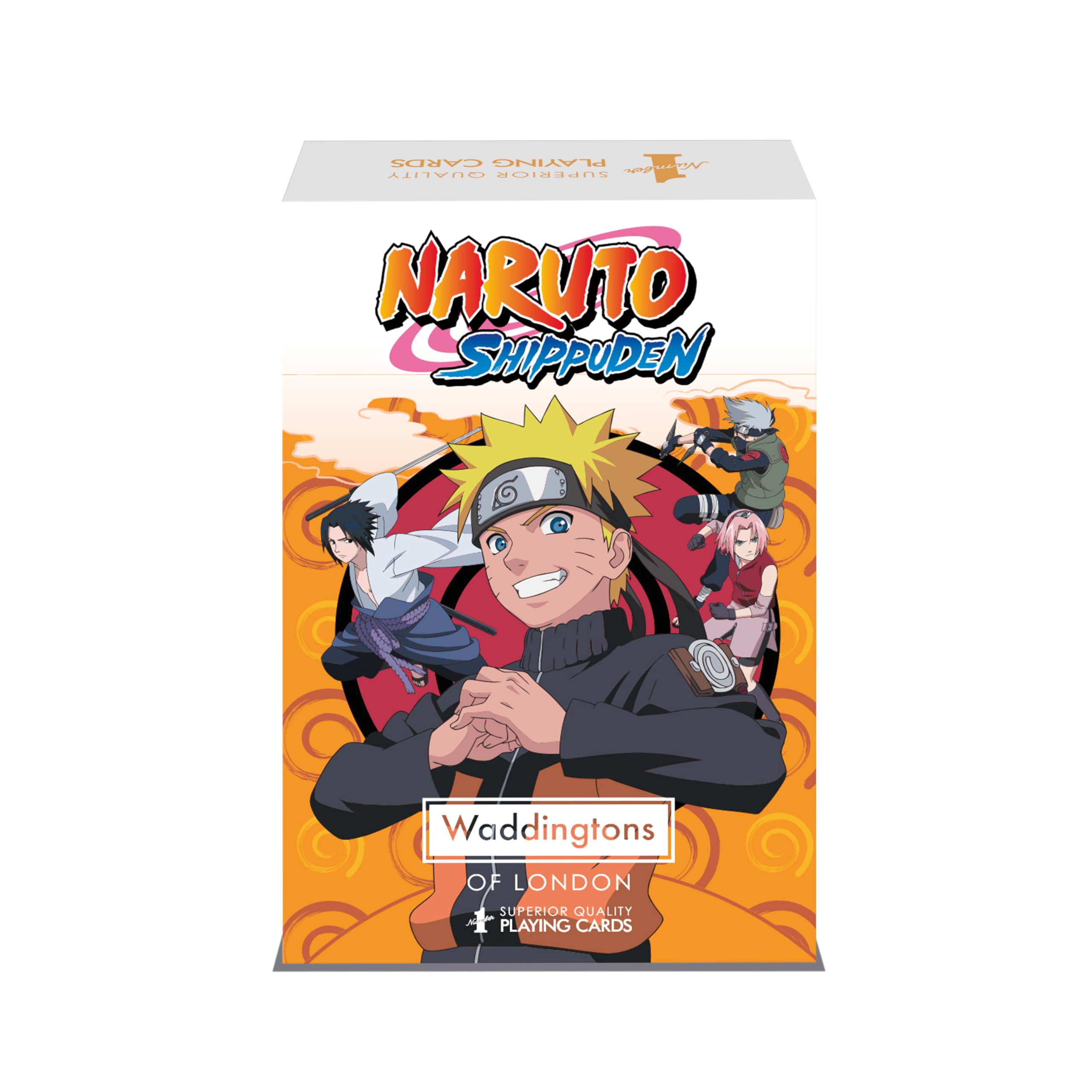 Winning Moves - Number 1 Playing Cards - Naruto - Card Game - Age